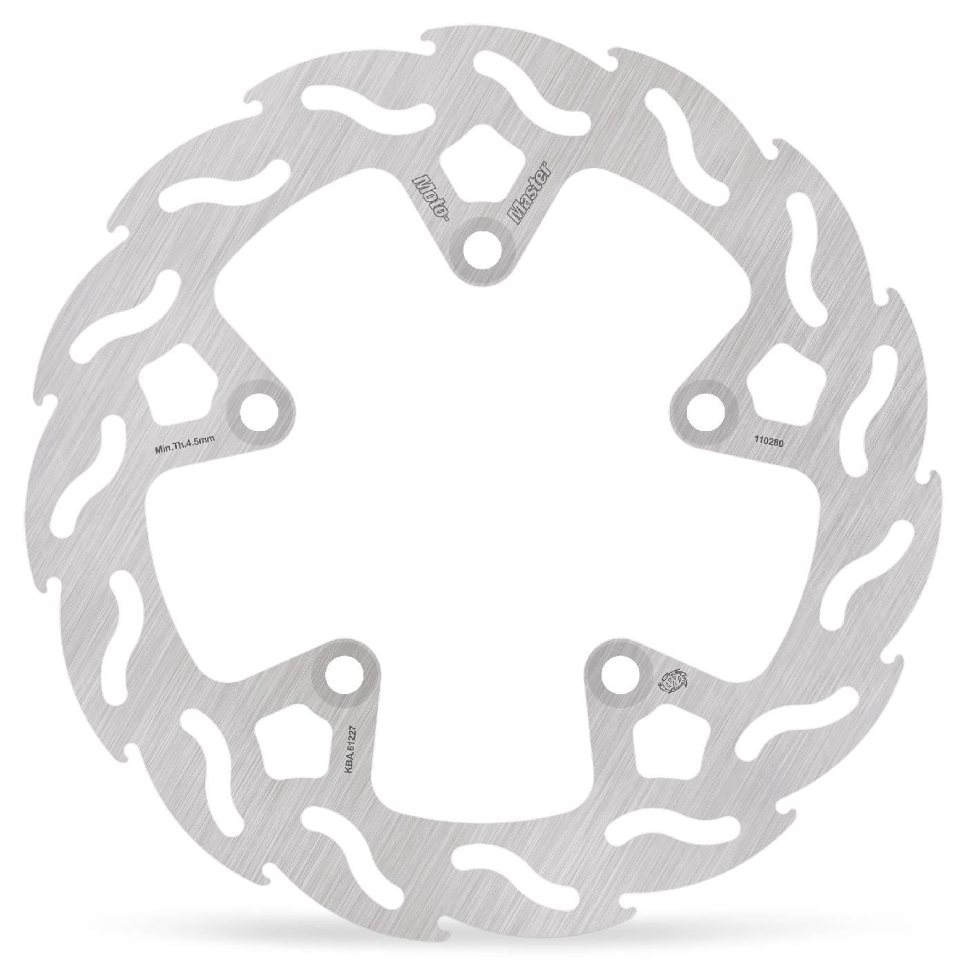 Moto-Master Flame Series 245 mm Rear Brake Disc